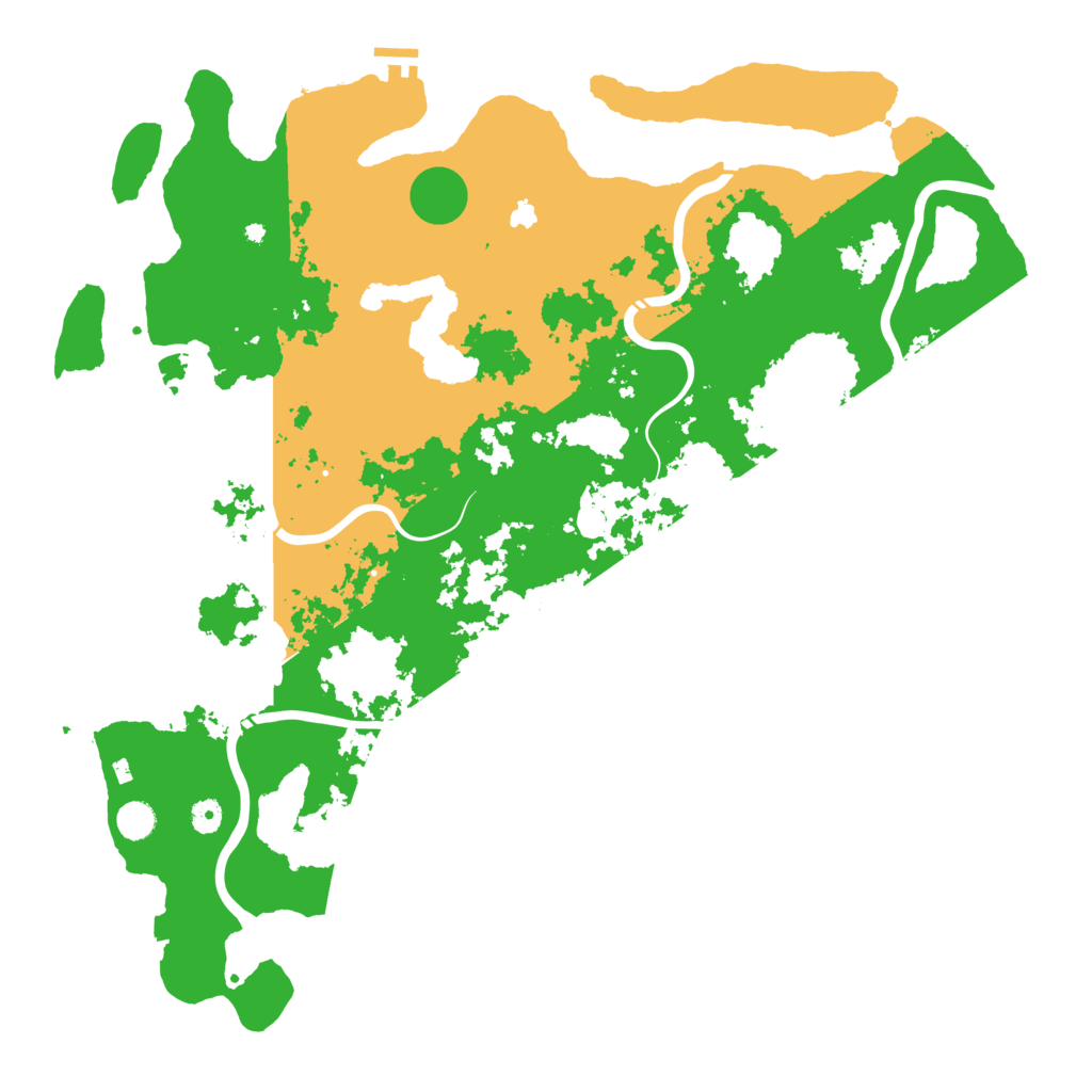 Biome Rust Map: Procedural Map, Size: 5000, Seed: 82596325