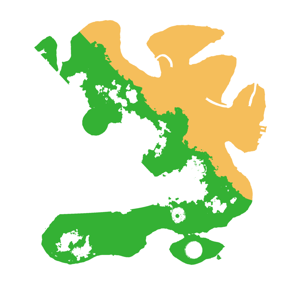 Biome Rust Map: Procedural Map, Size: 3000, Seed: 886516833