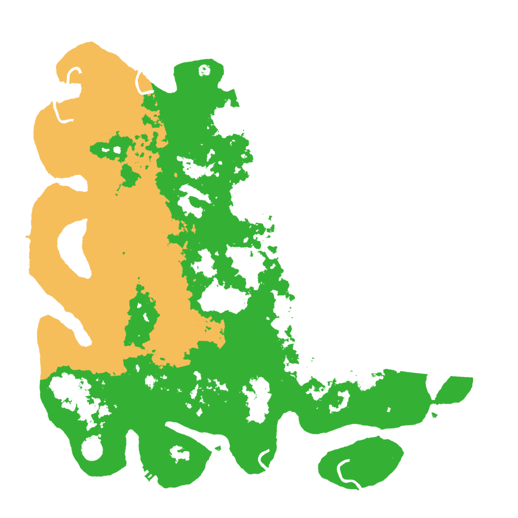 Biome Rust Map: Procedural Map, Size: 4500, Seed: 3300568