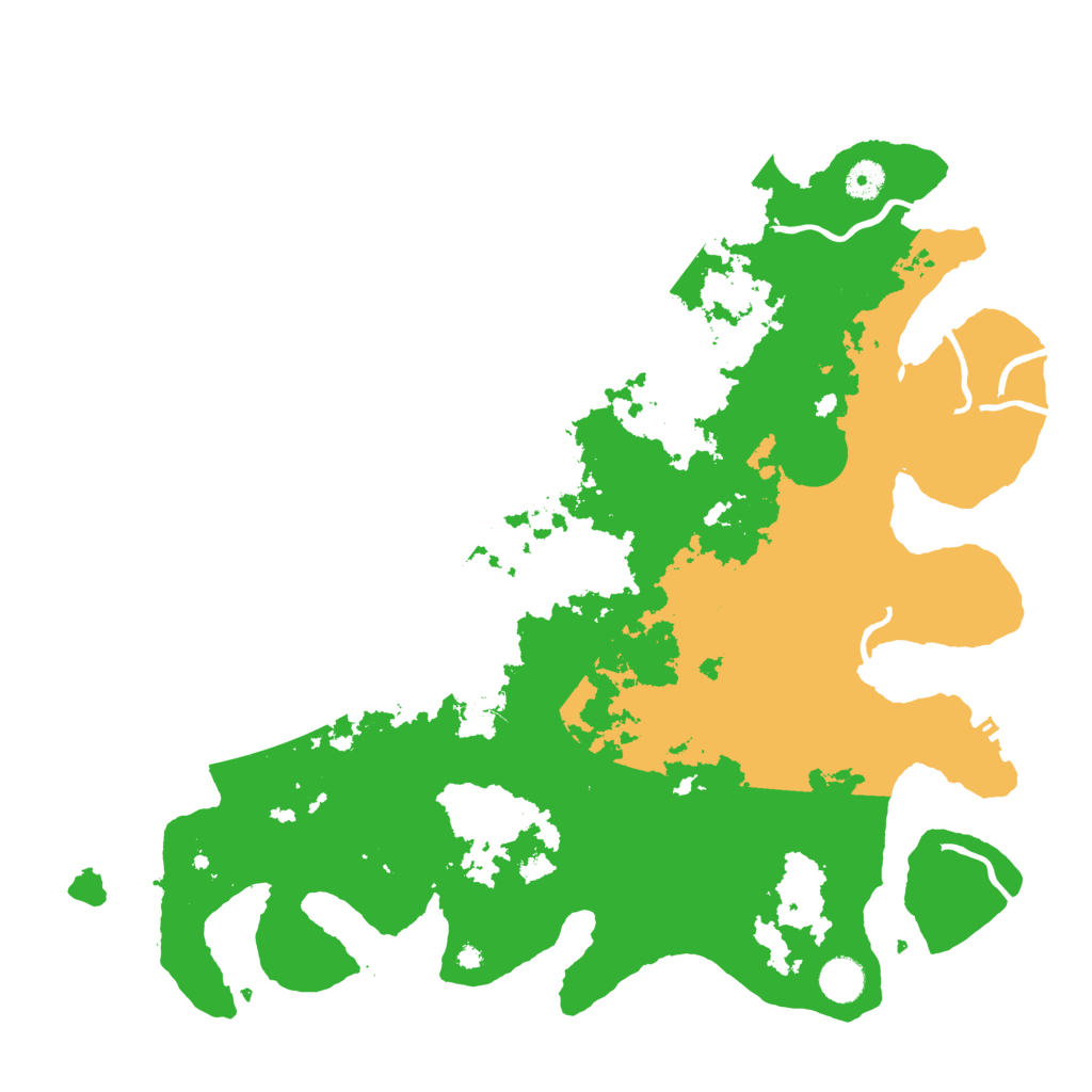Biome Rust Map: Procedural Map, Size: 4250, Seed: 1236512321