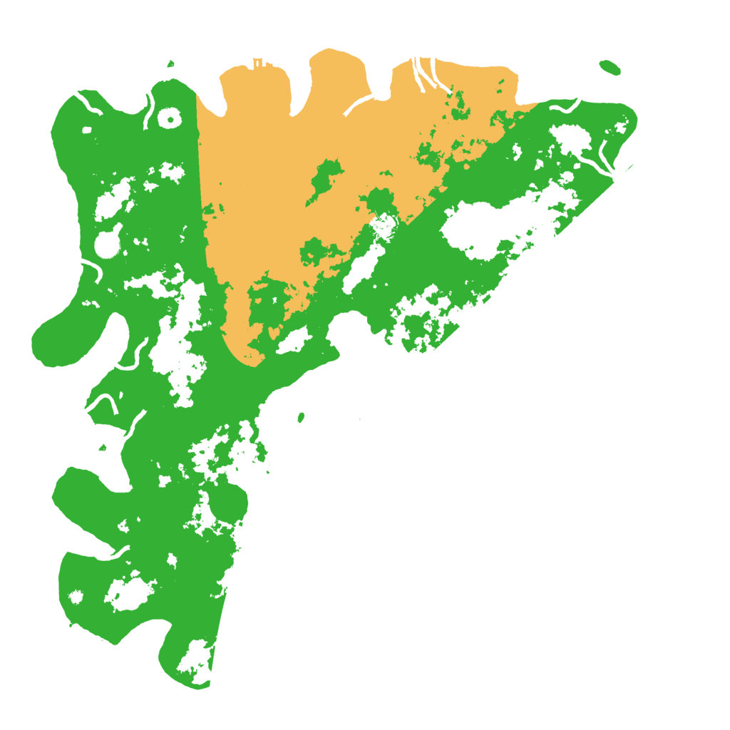 Biome Rust Map: Procedural Map, Size: 5000, Seed: 274357559