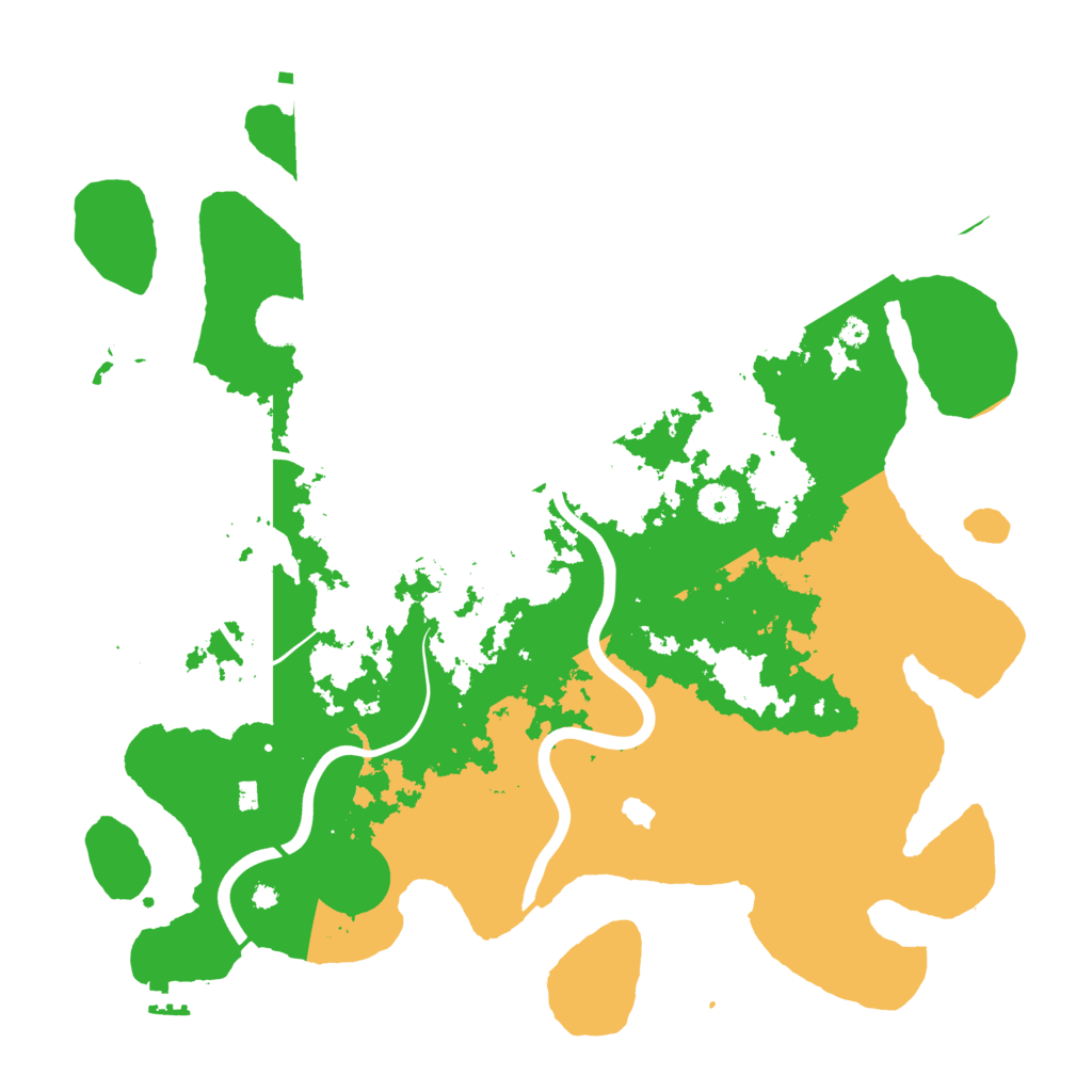 Biome Rust Map: Procedural Map, Size: 4000, Seed: 1828399543