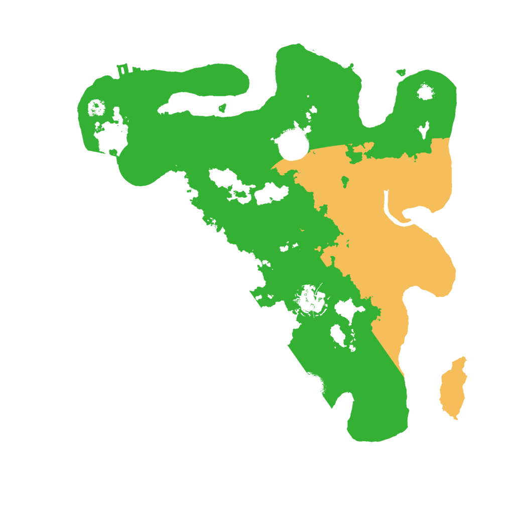Biome Rust Map: Procedural Map, Size: 3000, Seed: 635601517