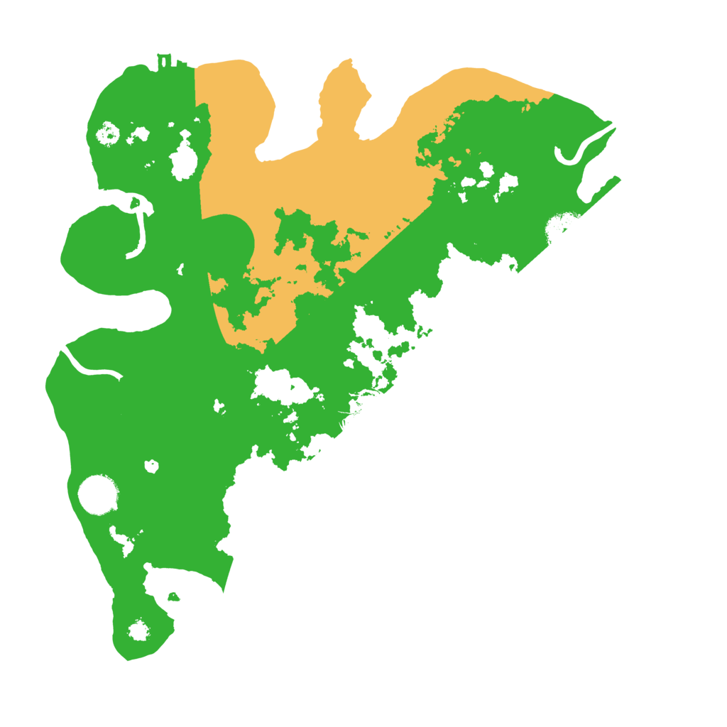 Biome Rust Map: Procedural Map, Size: 3250, Seed: 20