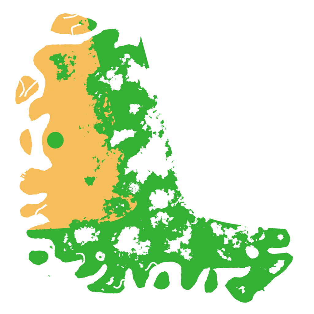 Biome Rust Map: Procedural Map, Size: 5000, Seed: 1365