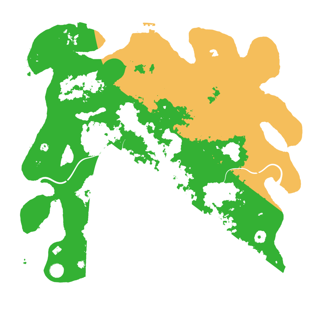 Biome Rust Map: Procedural Map, Size: 4000, Seed: 1294136866