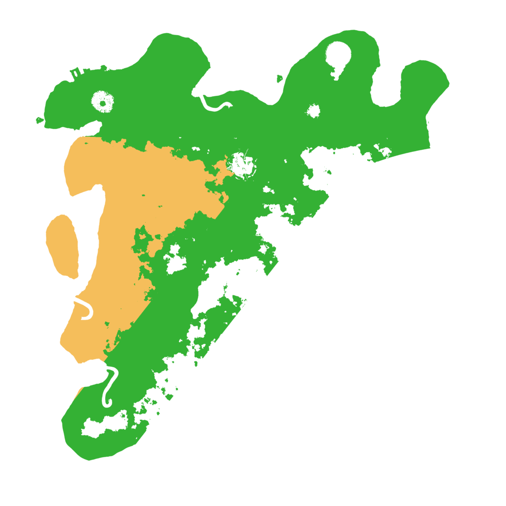 Biome Rust Map: Procedural Map, Size: 3500, Seed: 1787497615