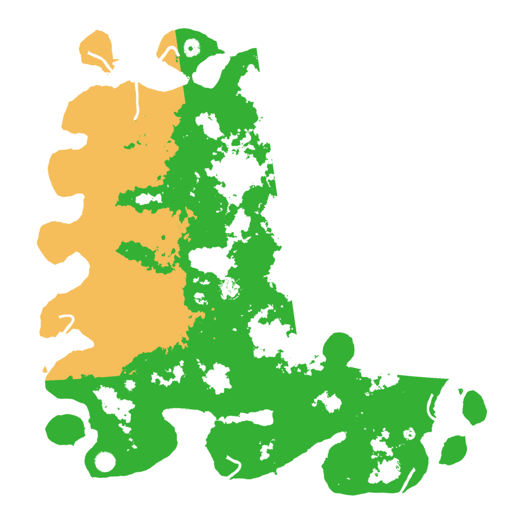 Biome Rust Map: Procedural Map, Size: 4500, Seed: 12565