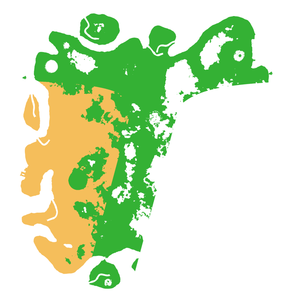 Biome Rust Map: Procedural Map, Size: 4250, Seed: 564391838