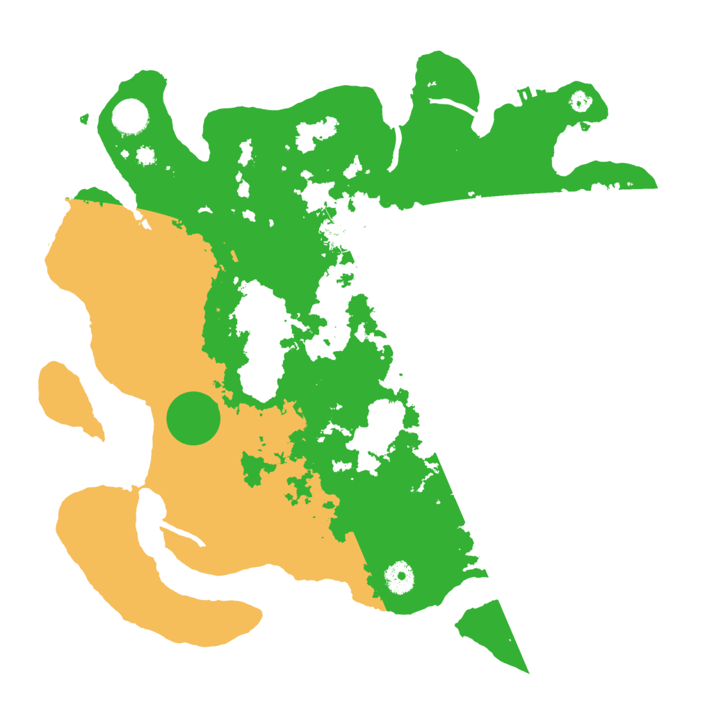 Biome Rust Map: Procedural Map, Size: 3500, Seed: 301517326