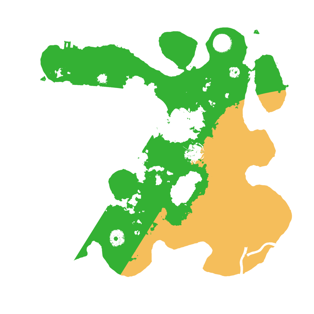 Biome Rust Map: Procedural Map, Size: 3000, Seed: 983150692