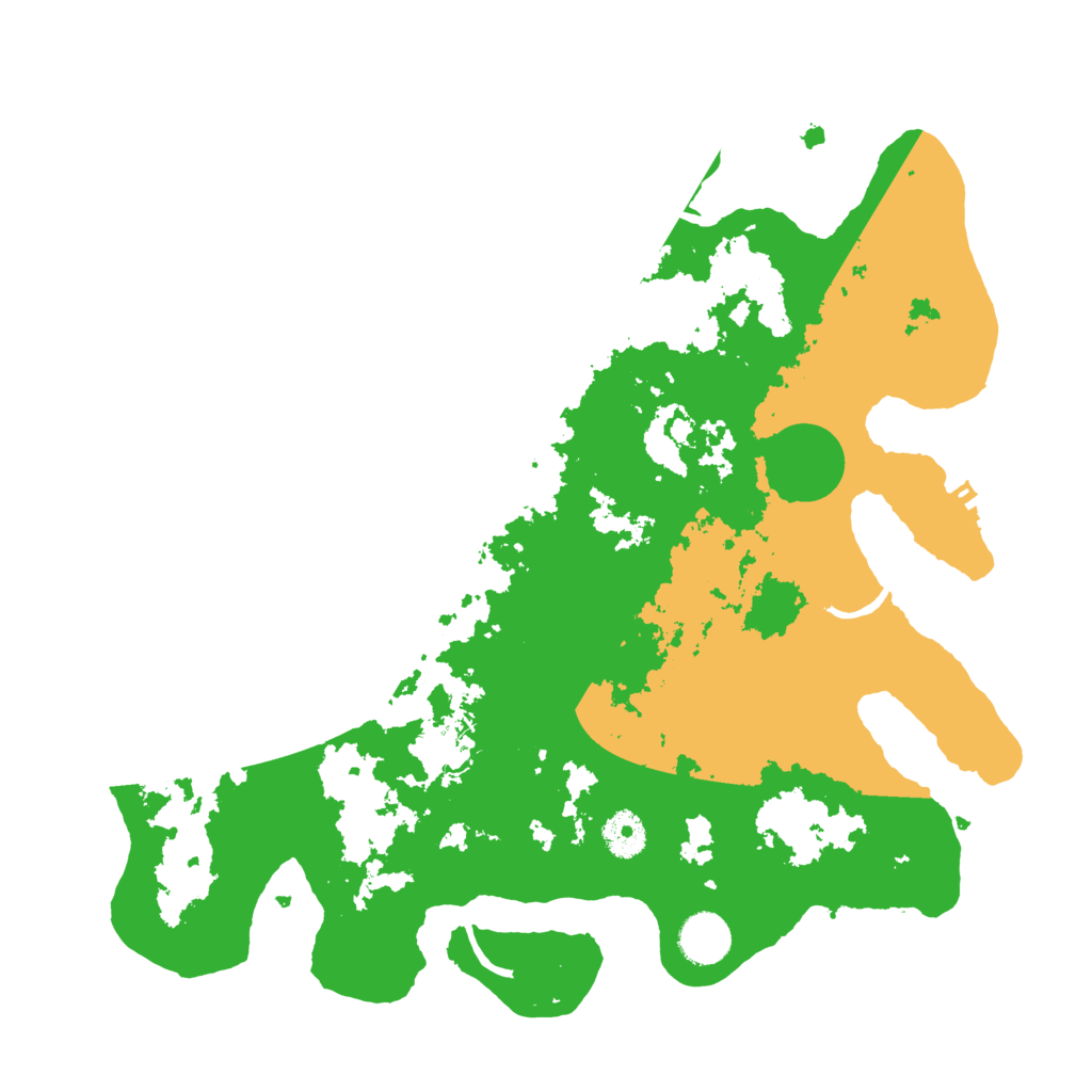 Biome Rust Map: Procedural Map, Size: 3700, Seed: 1816449021