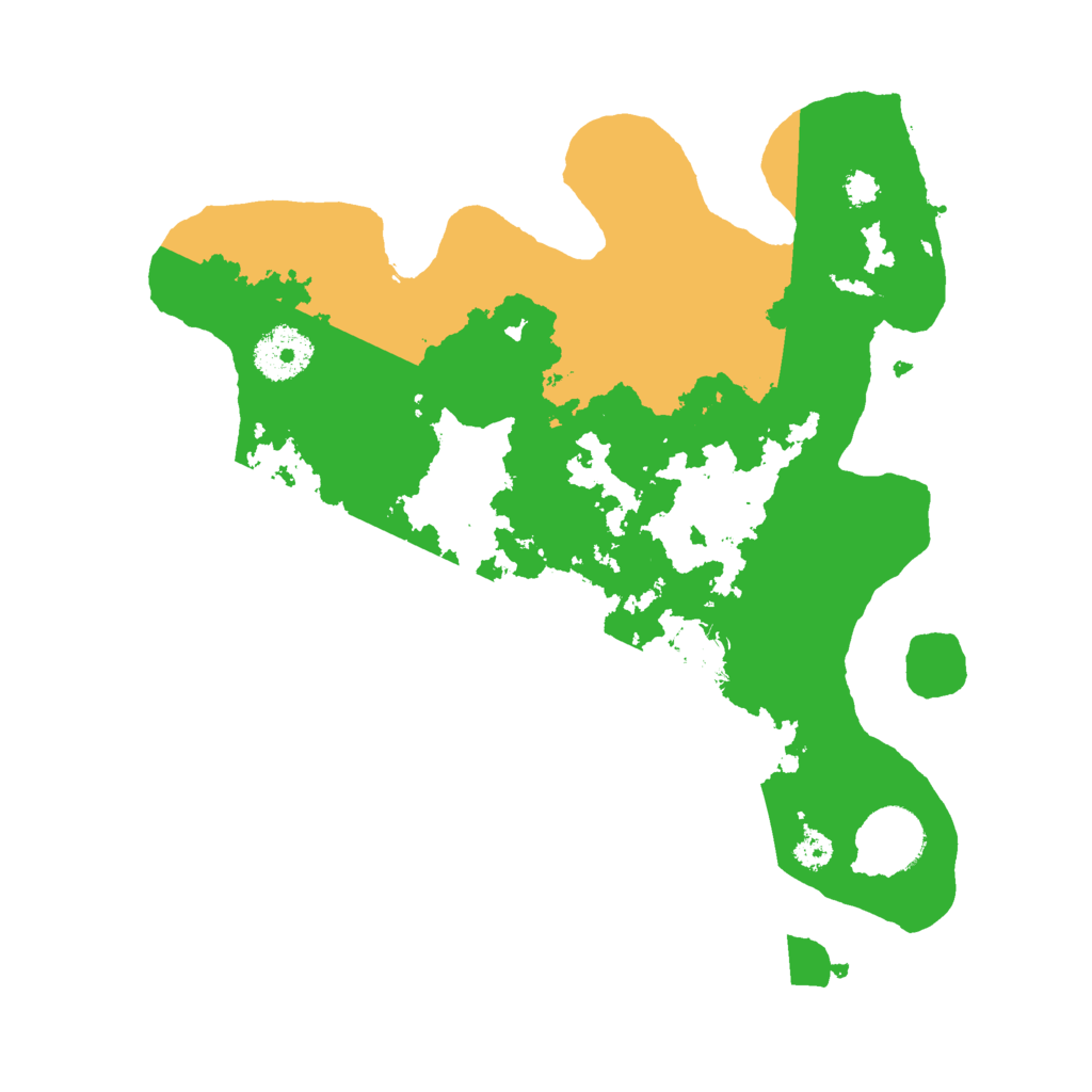 Biome Rust Map: Procedural Map, Size: 3000, Seed: 1562165494