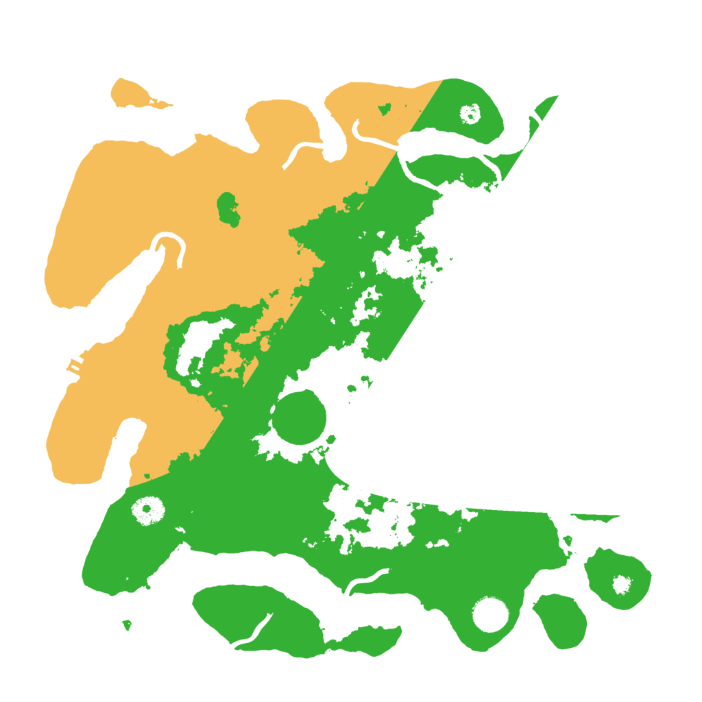 Biome Rust Map: Procedural Map, Size: 3500, Seed: 1703838358