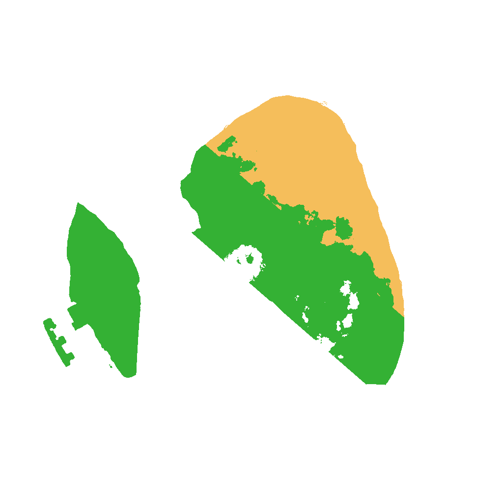 Biome Rust Map: Procedural Map, Size: 1500, Seed: 333221