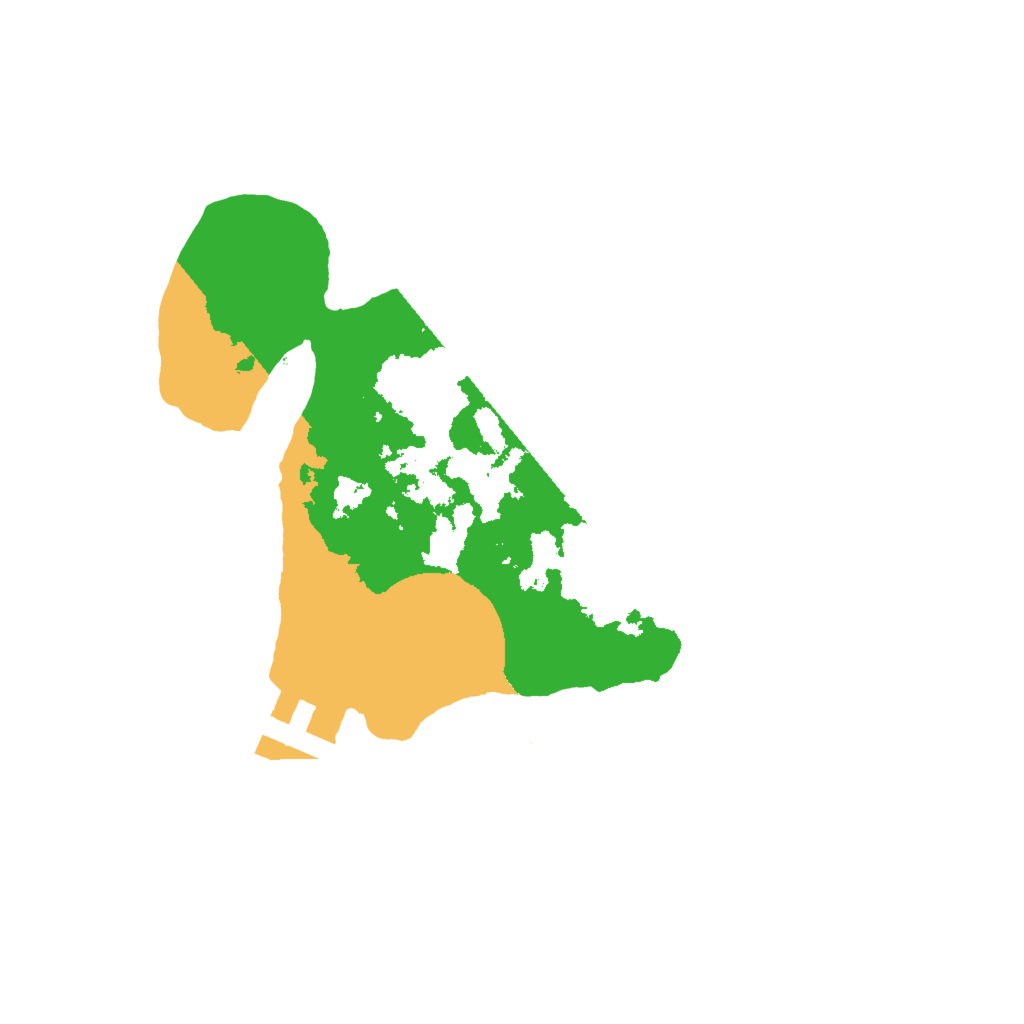 Biome Rust Map: Procedural Map, Size: 2000, Seed: 1167814857