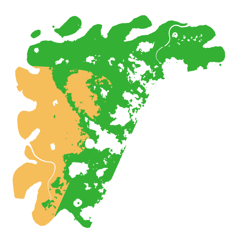 Biome Rust Map: Procedural Map, Size: 4500, Seed: 648262