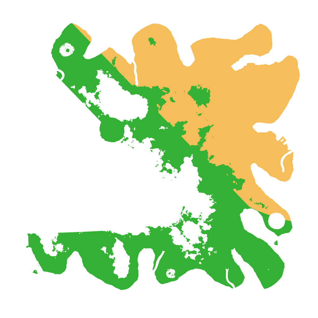 Biome Rust Map: Procedural Map, Size: 3500, Seed: 1469987369