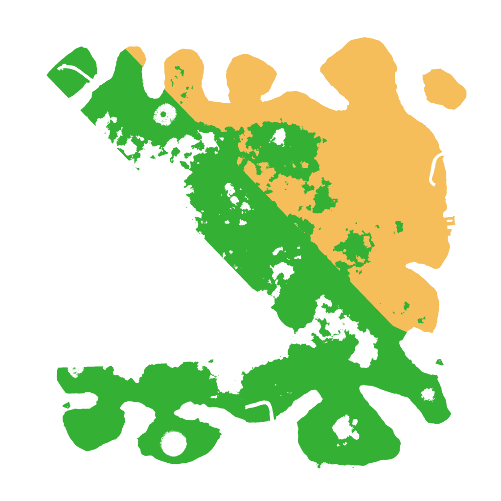 Biome Rust Map: Procedural Map, Size: 3500, Seed: 1722046248