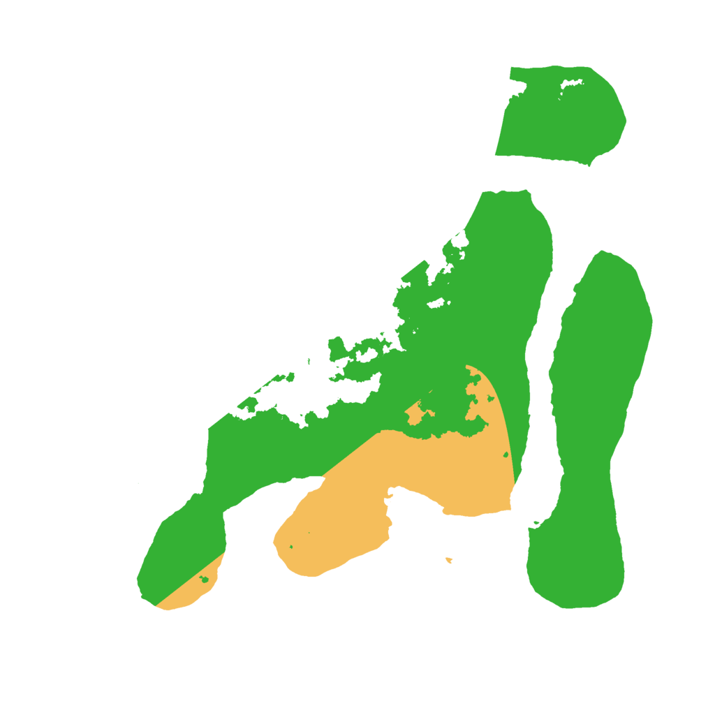 Biome Rust Map: Barren, Size: 2500, Seed: 391