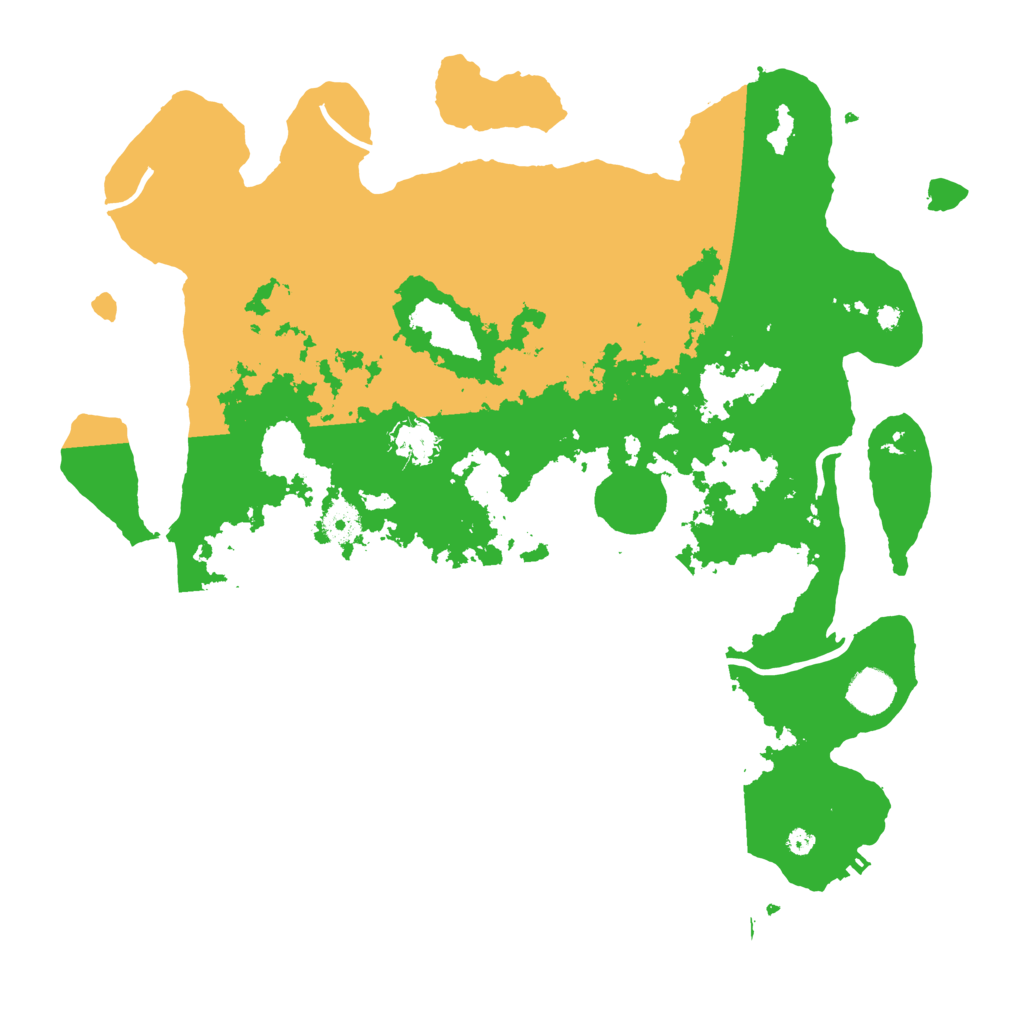 Biome Rust Map: Procedural Map, Size: 4000, Seed: 3498366