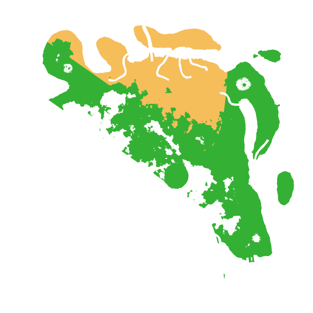 Biome Rust Map: Procedural Map, Size: 3500, Seed: 348828678