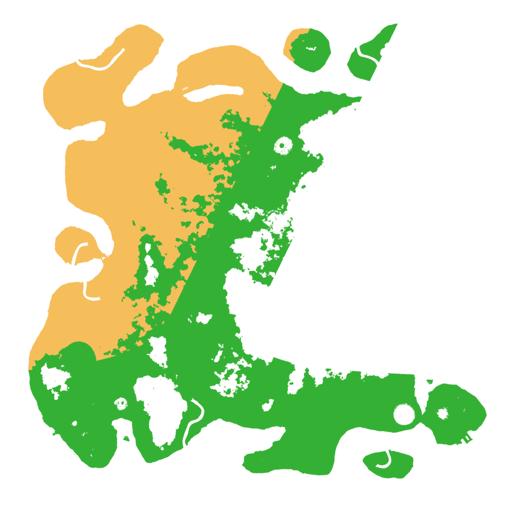 Biome Rust Map: Procedural Map, Size: 4300, Seed: 2151748