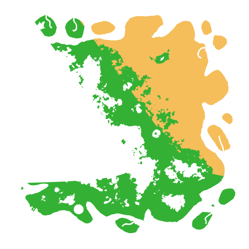 Biome Rust Map: Procedural Map, Size: 4500, Seed: 893820788
