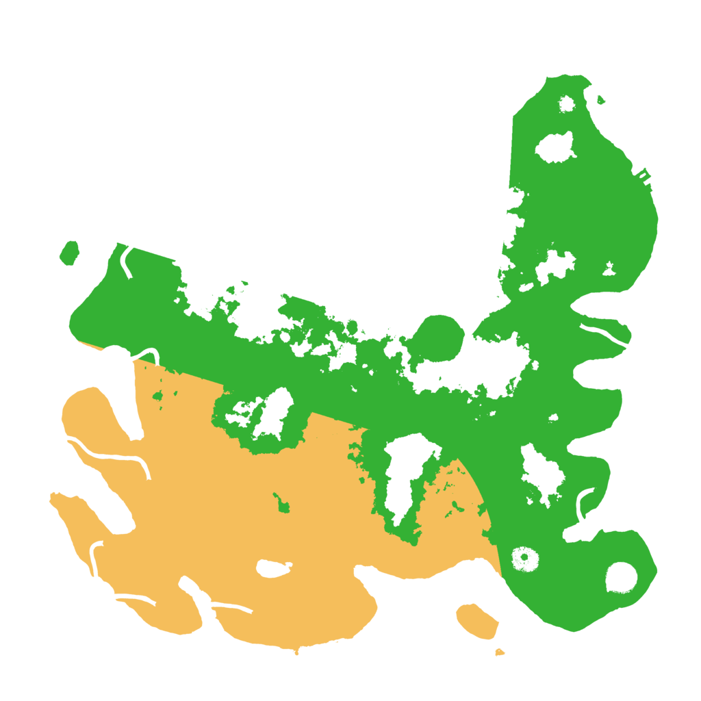 Biome Rust Map: Procedural Map, Size: 4000, Seed: 1025998382