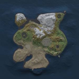 Thumbnail Rust Map: Procedural Map, Size: 2000, Seed: 1329377861, 7 Monuments