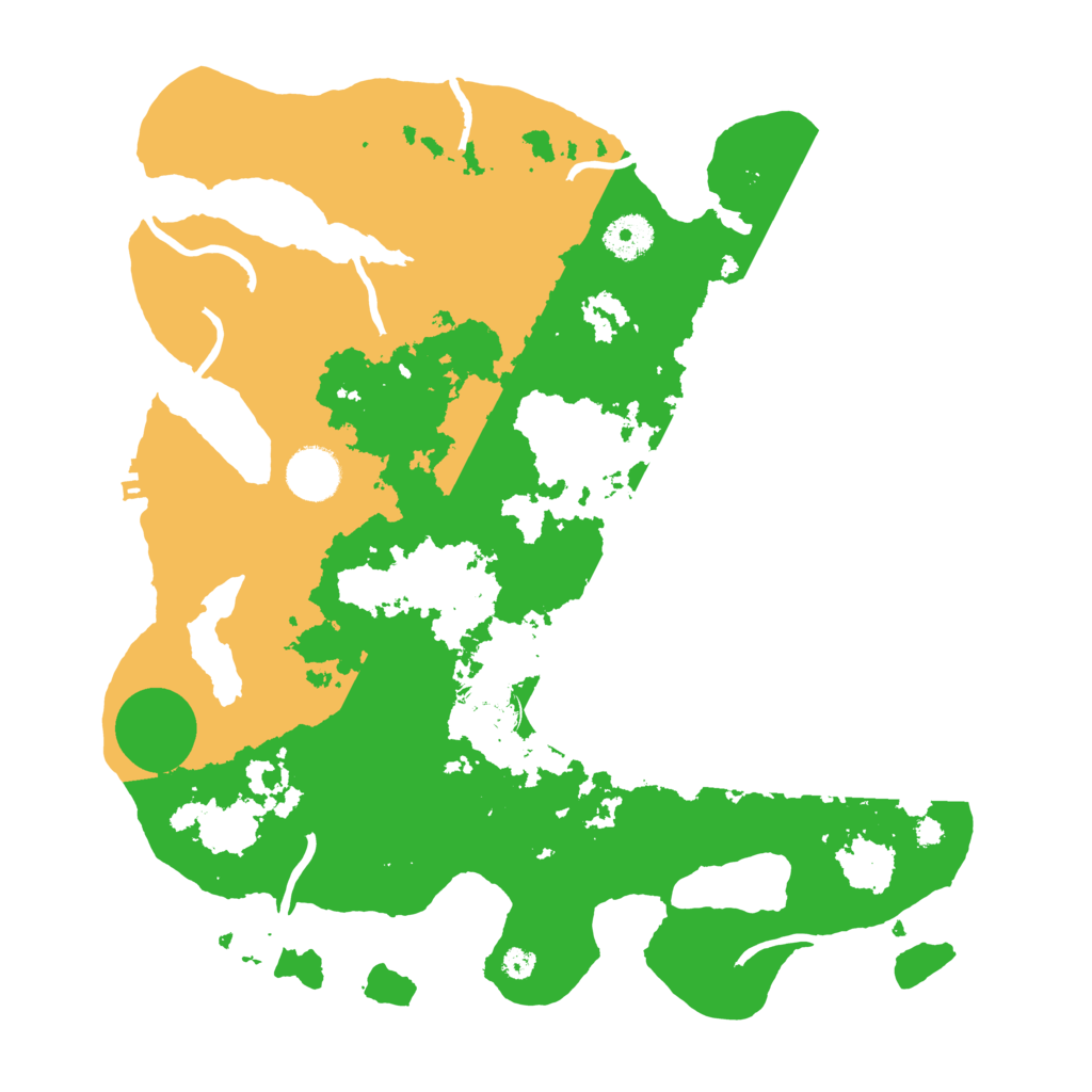 Biome Rust Map: Procedural Map, Size: 3550, Seed: 2024738070