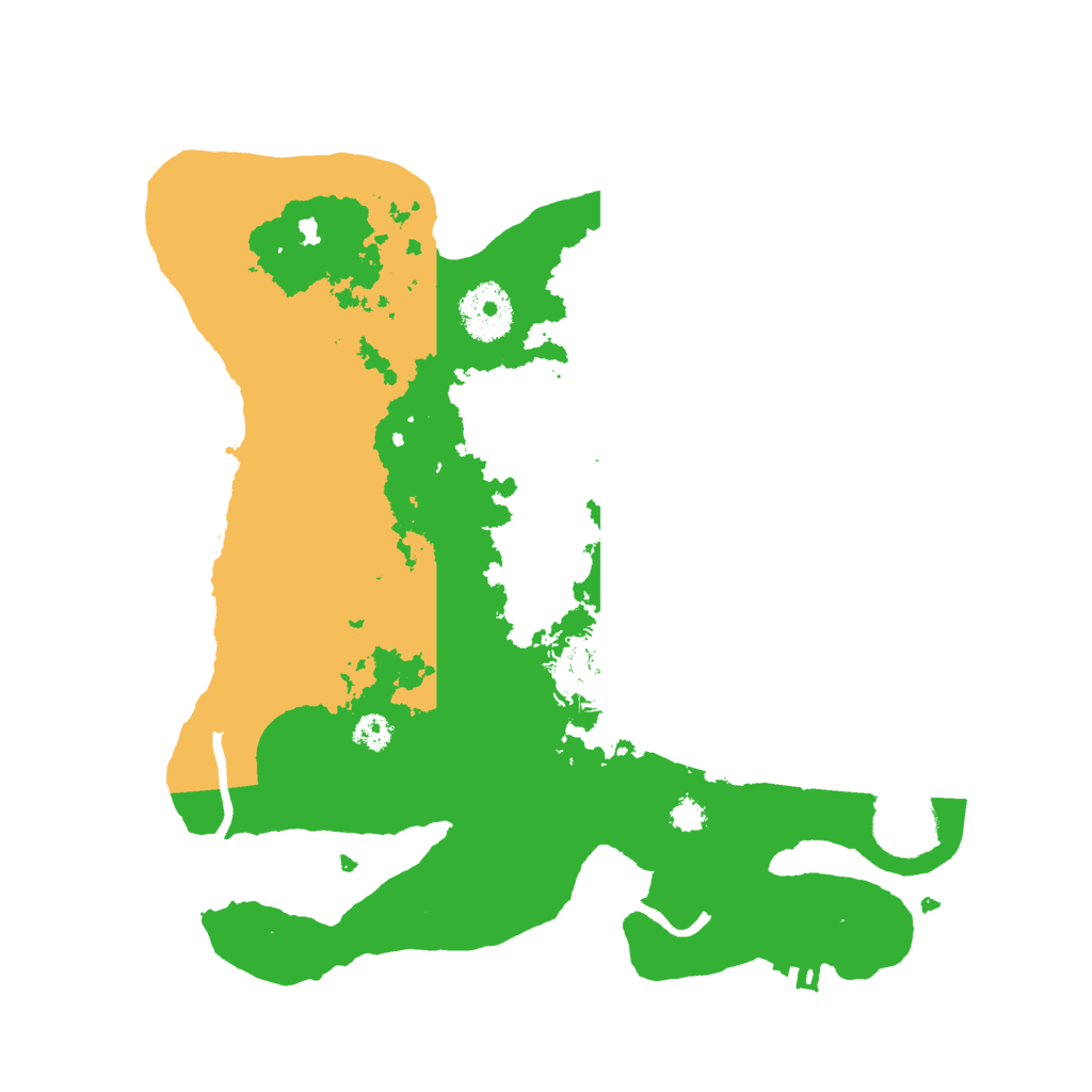 Biome Rust Map: Procedural Map, Size: 3000, Seed: 8863175