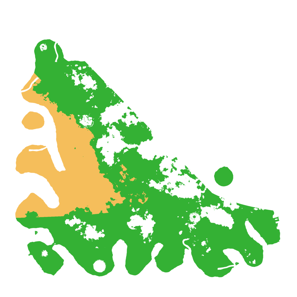 Biome Rust Map: Procedural Map, Size: 4250, Seed: 61376989