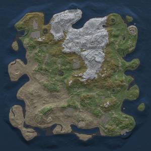 Thumbnail Rust Map: Procedural Map, Size: 4250, Seed: 1438857098, 18 Monuments