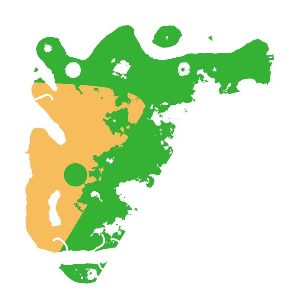 Biome Rust Map: Procedural Map, Size: 3500, Seed: 1430054045