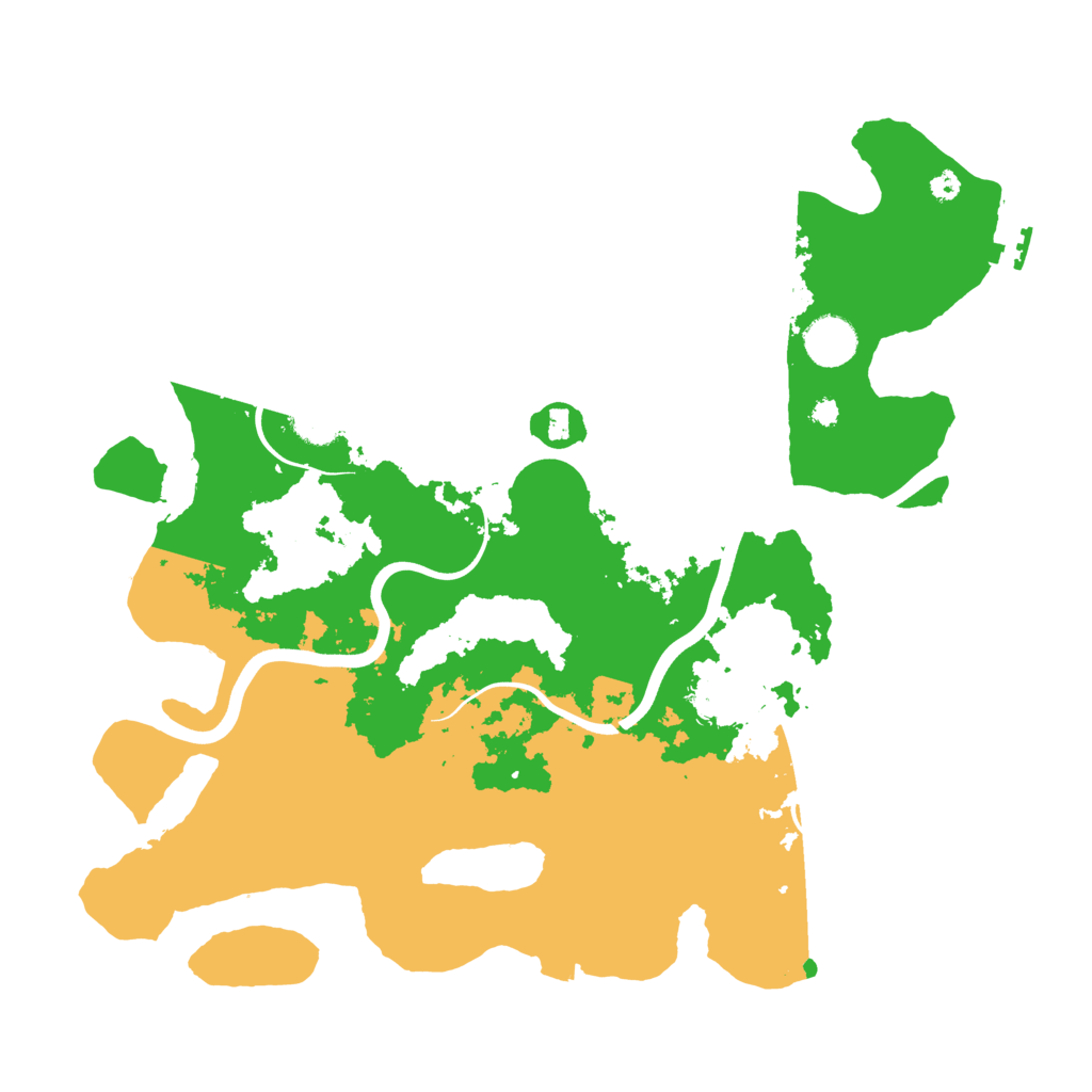 Biome Rust Map: Procedural Map, Size: 3750, Seed: 12234216