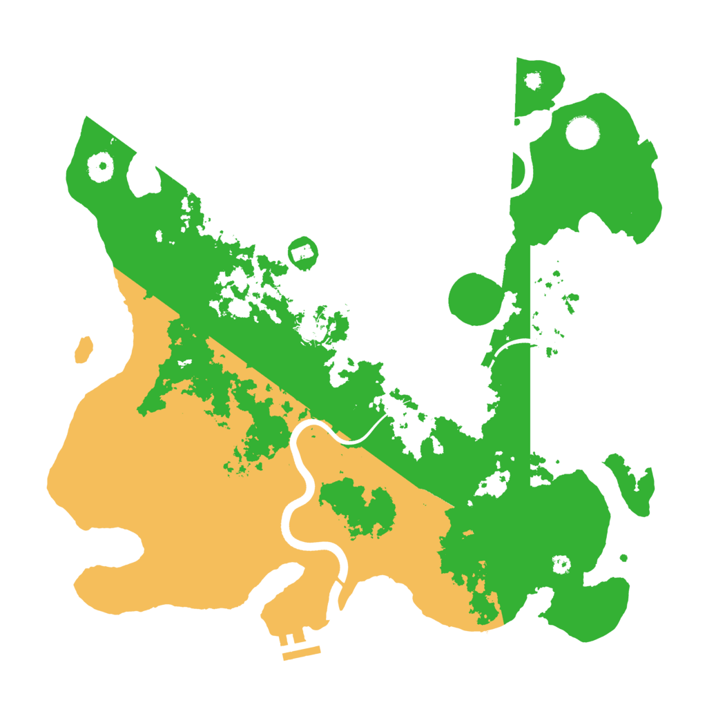 Biome Rust Map: Procedural Map, Size: 3750, Seed: 1310747621