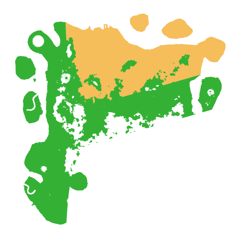 Biome Rust Map: Procedural Map, Size: 3750, Seed: 53242