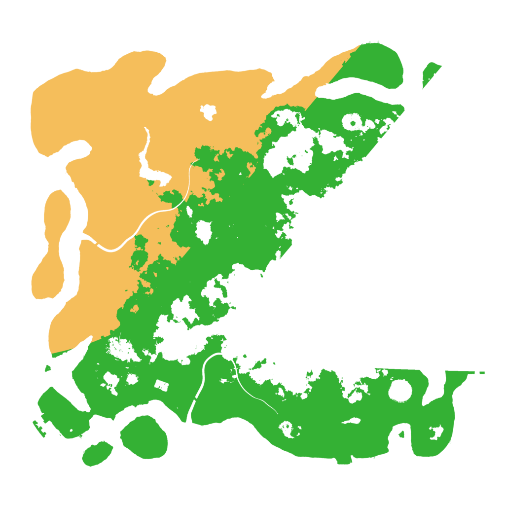 Biome Rust Map: Procedural Map, Size: 4000, Seed: 1541556271