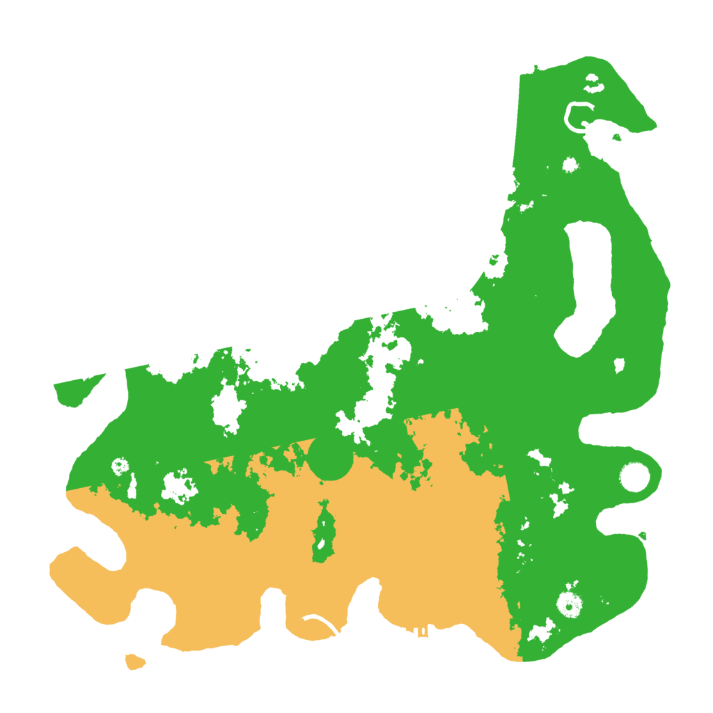 Biome Rust Map: Procedural Map, Size: 4250, Seed: 396727