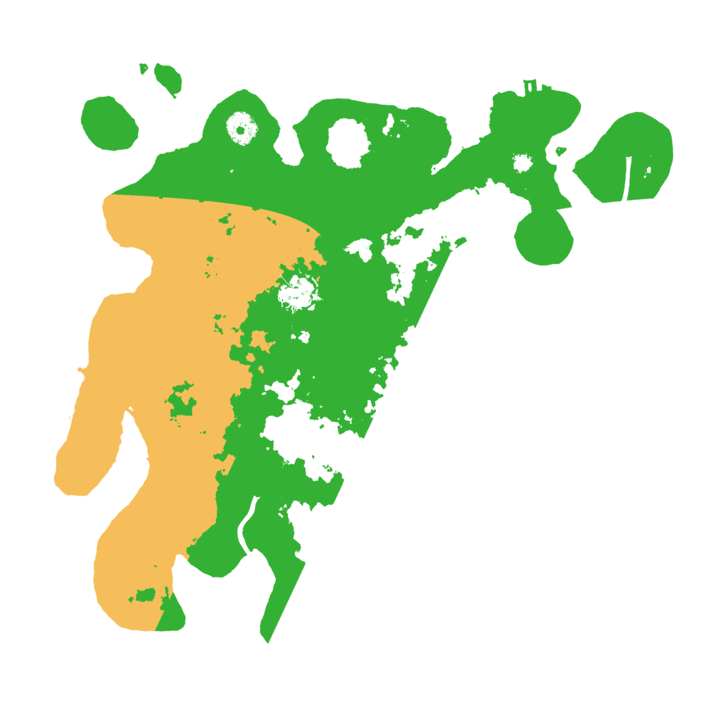Biome Rust Map: Procedural Map, Size: 3500, Seed: 12341