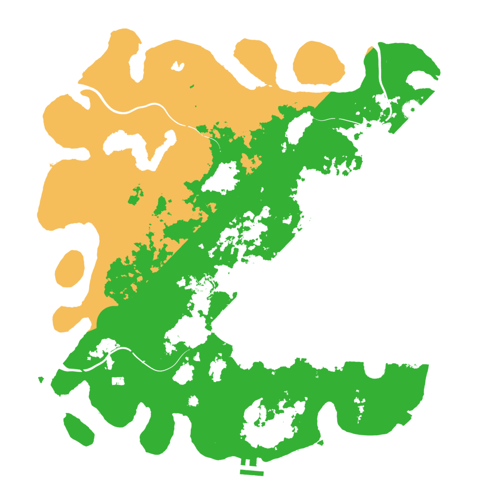 Biome Rust Map: Procedural Map, Size: 4250, Seed: 2002671484