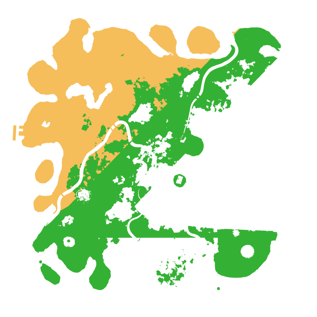 Biome Rust Map: Procedural Map, Size: 4250, Seed: 2002671484