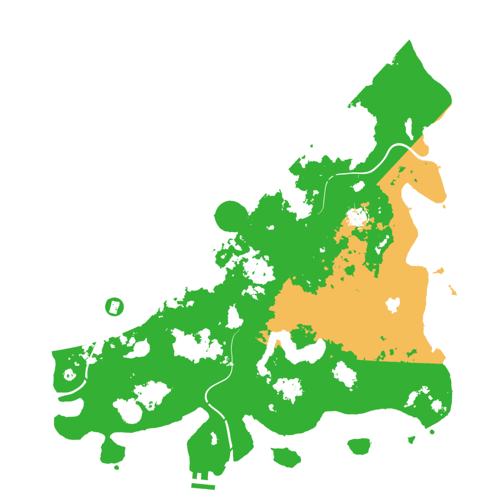 Biome Rust Map: Procedural Map, Size: 4250, Seed: 1110997051