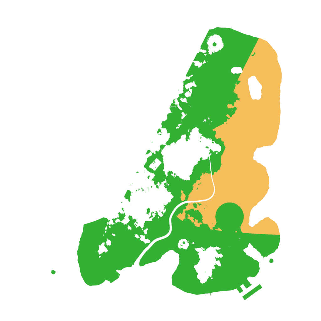 Biome Rust Map: Procedural Map, Size: 3000, Seed: 602982