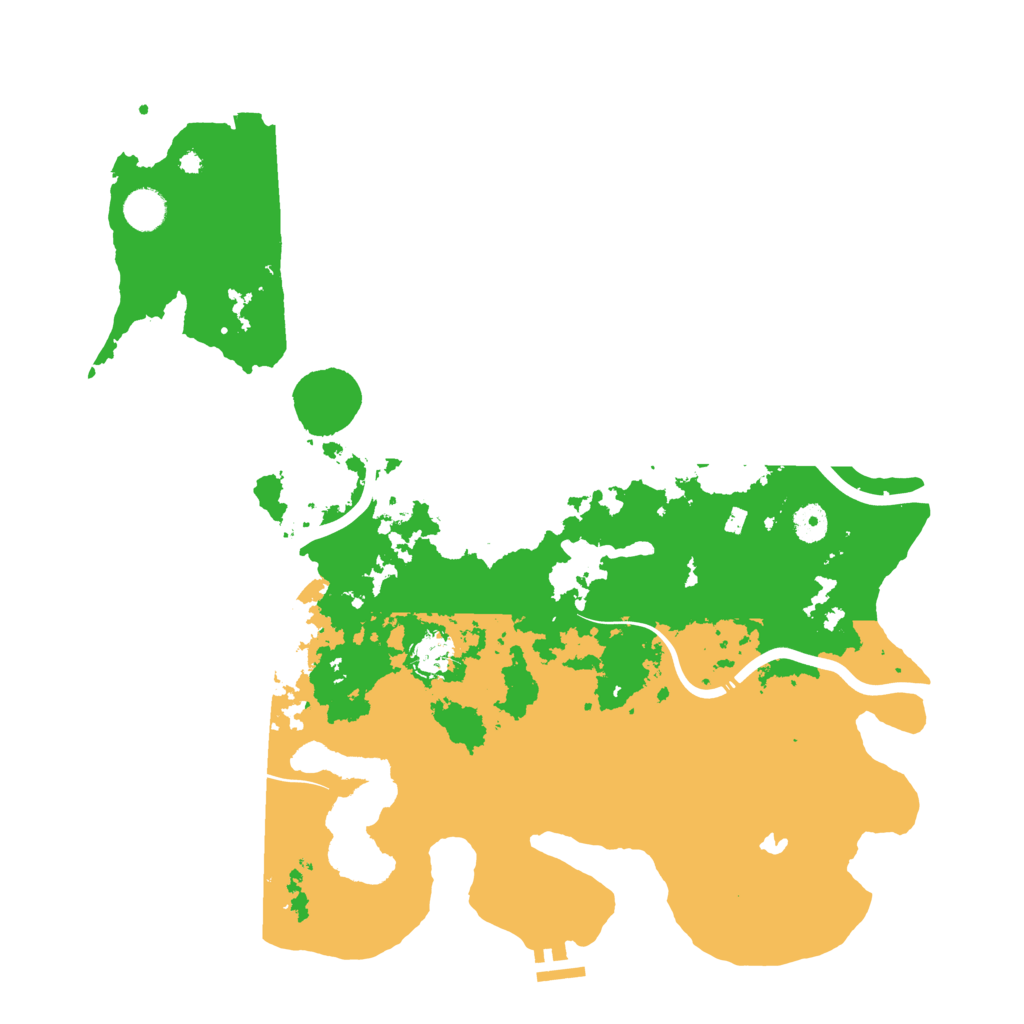 Biome Rust Map: Procedural Map, Size: 4250, Seed: 52151266