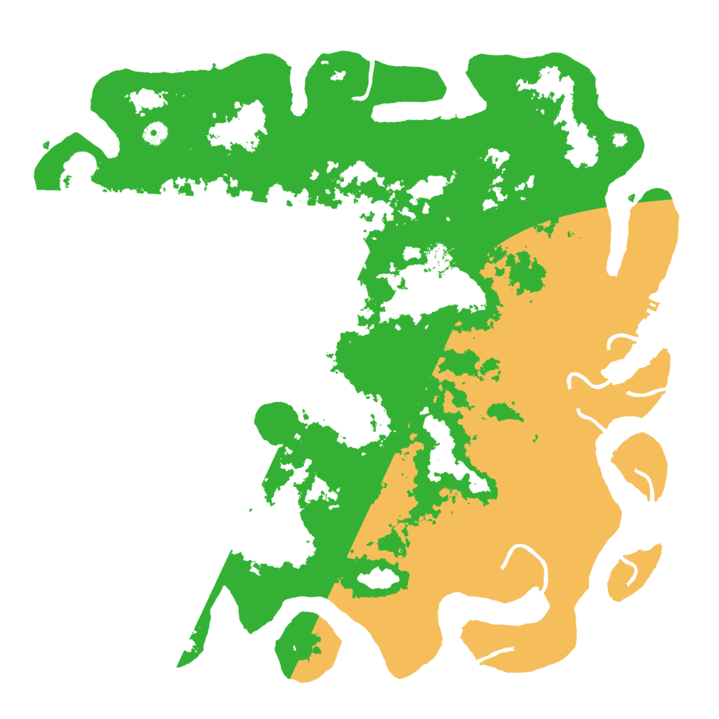 Biome Rust Map: Procedural Map, Size: 4600, Seed: 18011990