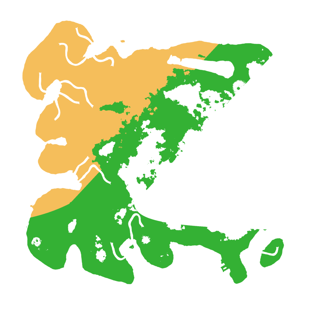Biome Rust Map: Procedural Map, Size: 3500, Seed: 147568513