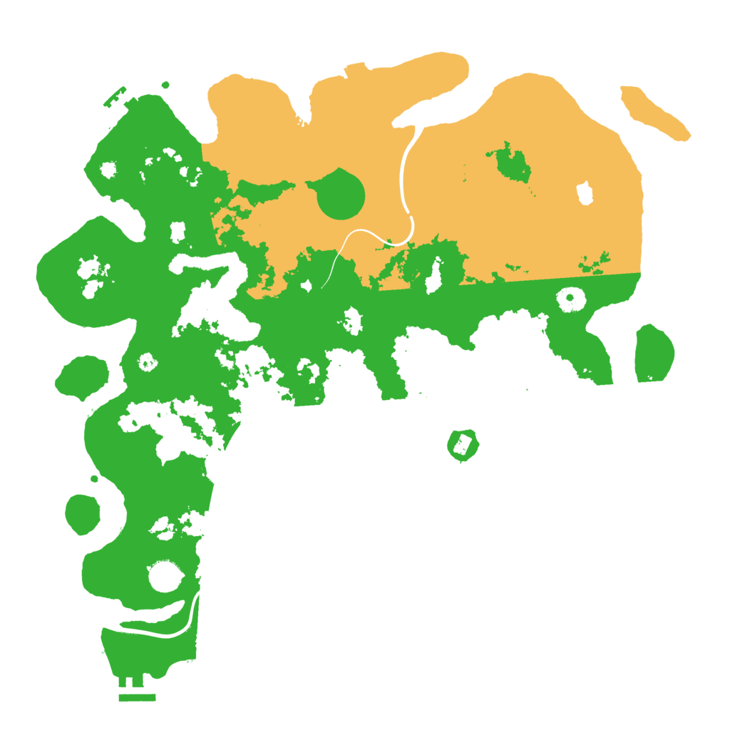 Biome Rust Map: Procedural Map, Size: 4000, Seed: 886015839