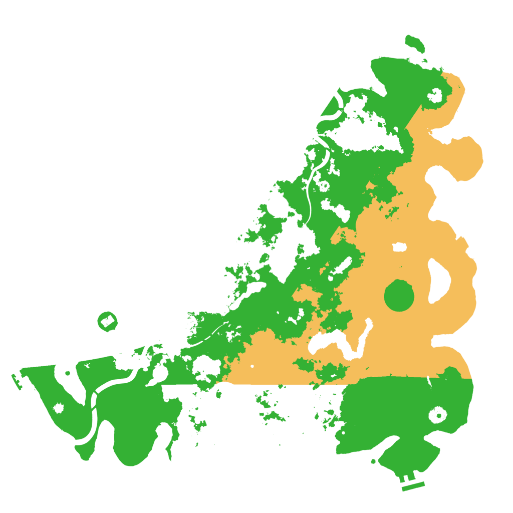 Biome Rust Map: Procedural Map, Size: 4500, Seed: 9653935